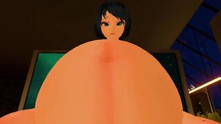 Massive belly/cum inflation
