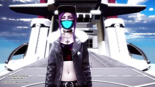 [MMD] CLC - Helicopter Ahri Akali Kaisa Seraphine Sexy Kpop Dance League of Legends KDA