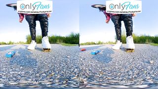 VR 3D Shoeplay Dangling Dipping Crush Girl Feet Socks Girl Shoes Virtual Reality VR Shoe Play Girl