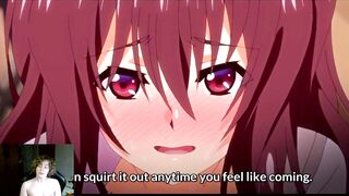 I jerk off to hentai with schoolgirls titty fuck and dick riding