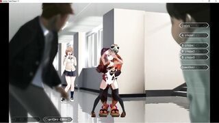 Afterschool Ogre Saga Fourth Boss Full scene with furry lizard