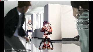 Afterschool Ogre Saga Fourth Boss Full scene with furry lizard