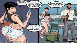 Slutty Moms season #2 Ep#1 - Big Ass Horny House Wife Needs Dick Now | Walmart Stock Boy's Lucky Day