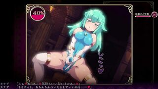 Mage Kanades Futanari Dungeon Quest Futa cums from the smell of women's panties