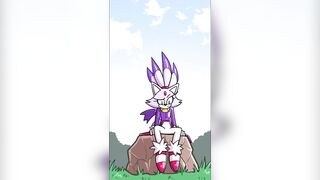 Blaze's slimy transformation