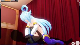 aqua konosuba anal sex