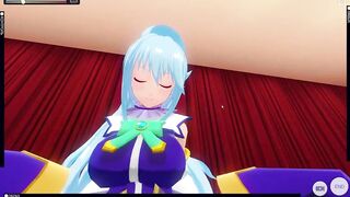 aqua konosuba anal sex