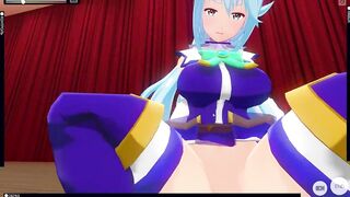 aqua konosuba anal sex