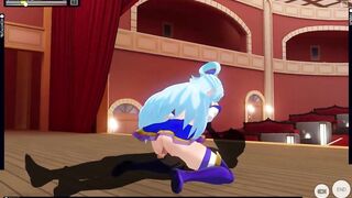 aqua konosuba anal sex