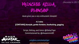 [AVATAR] Princess Azula Blowjob | Erotic Audio Play by Oolay-Tiger