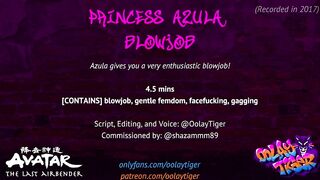 [AVATAR] Princess Azula Blowjob | Erotic Audio Play by Oolay-Tiger