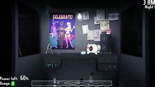 Five Nights At FuzzBoob's Furry sat on my desk