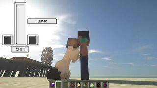 porn in minecraft Jenny mod | Sexmod SchnurriTV | sea ​​shore titfuck jenny