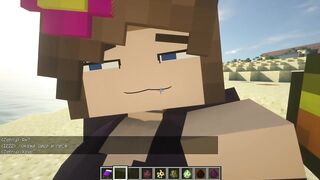 porn in minecraft Jenny mod | Sexmod SchnurriTV | sea ​​shore titfuck jenny