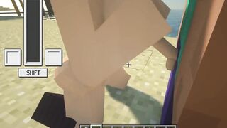 porn in minecraft Jenny mod | Sexmod SchnurriTV | sea ​​shore titfuck jenny