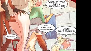 College Daze pt. 2 - Big Dick Black Students Fuck two Horny White bitch on campus