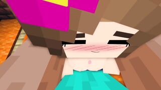 Getting Fucked Hard in Minecraft