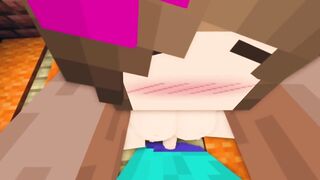 Getting Fucked Hard in Minecraft