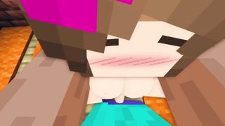 Getting Fucked Hard in Minecraft