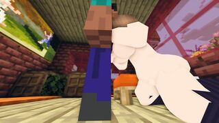 Getting Fucked Hard in Minecraft