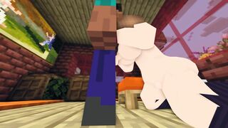 Getting Fucked Hard in Minecraft