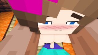 Getting Fucked Hard in Minecraft