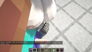 porn in minecraft Jenny mod | Sexmod SchnurriTV | beauty Ellie rider in resort town