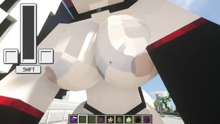 porn in minecraft Jenny mod | Sexmod SchnurriTV | beauty Ellie rider in resort town