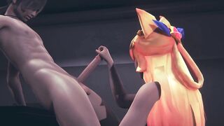 LOL Hentai - Ahri Star Guardian Handjob - Japanese Asian Manga Anime Film Game Porn