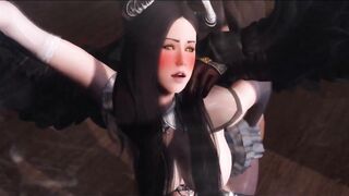 I fucked Albedo from Overlord (Anime) Skyrim sex mod