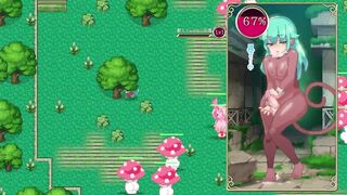 Mage Kanades Futanari Dungeon Quest gameplay and dating with furry bunnies