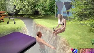 Camping with stepbro