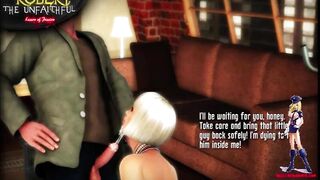 Sex in the living room with a stranger