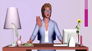 Playing in the office