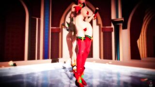 MMD Xenoblade Bikini Belly Dance