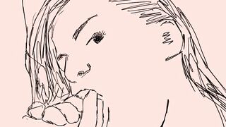 Liv Tyler blowing and receiving two facial shots - Arwen blowjob tribute