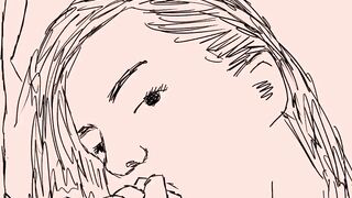 Liv Tyler blowing and receiving two facial shots - Arwen blowjob tribute