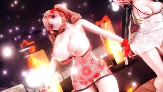 【MMD】 Playing With Fire