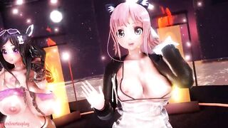 【MMD】 Playing With Fire