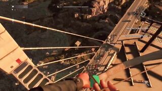 Jumping of The Infamy Bridge - Dying light Ps4