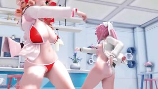 【MMD】 Say So -Maiko and Pattie