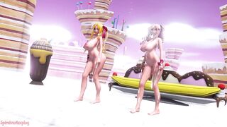 MMD Chocolate Cream - Maiko and Luma