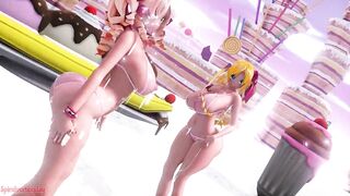 MMD Chocolate Cream - Maiko and Luma