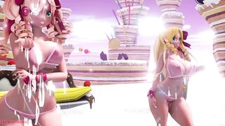MMD Chocolate Cream - Maiko and Luma