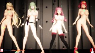MMD R18 Ghstly Dance