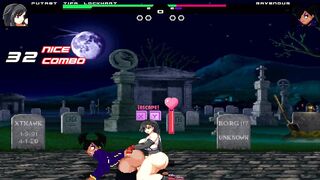 Tifa Lockhart get black pussy (Mugen)
