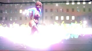 【MMD】 Roof On Fire - Pattie