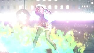 【MMD】 Roof On Fire - Pattie