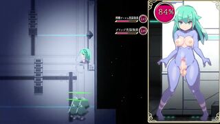 Mage Kanades Futanari Dungeon Quest foot fetish handjob and cum on feet