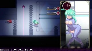 Mage Kanades Futanari Dungeon Quest hentai game with cyber girls